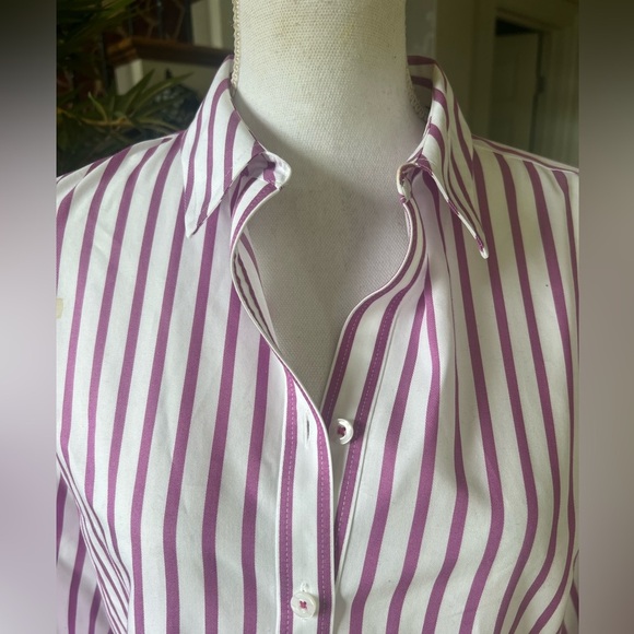 Chico’s ladies size medium, 100% cotton blouse, excellent condition, Long sleeve - Picture 5 of 10